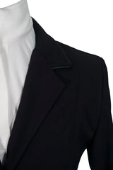Grand Prix Saltare Dolce 3 Button Riding Show Jacket, Black Grand Prix