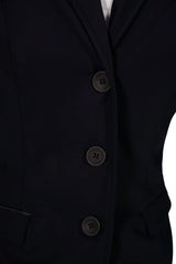 Grand Prix Saltare Dolce 3 Button Riding Show Jacket, Black Grand Prix