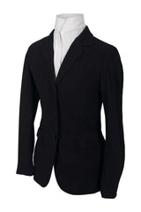 Grand Prix Saltare Dolce 3 Button Riding Show Jacket, Black Grand Prix
