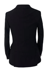 Grand Prix Saltare Dolce 3 Button Riding Show Jacket, Black Grand Prix