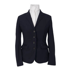Grand Prix Saltare Dolce 4 Button Riding Show Jacket, Navy Grand Prix