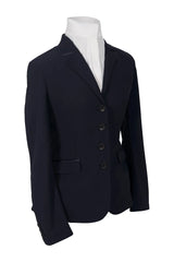 Grand Prix Saltare Dolce 4 Button Riding Show Jacket, Navy Grand Prix