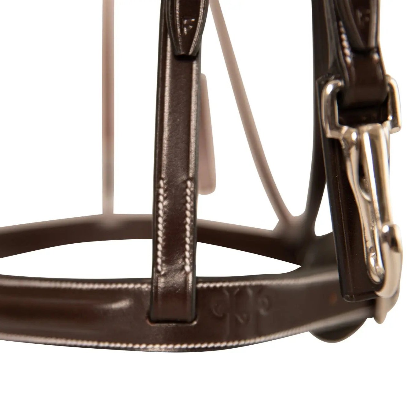 Huntley Equestrian Sedgwick Fancy Stitched Bridle with Cheek Clips and Reins - Huntley Equestrian