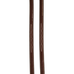 Huntley Equestrian Sedgwick Fancy Stitched Square Raised Laced Reins - Huntley Equestrian