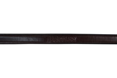 Huntley Equestrian Sedgwick Pelham Flat Curb Reins, Rubber Lined Huntley Equestrian