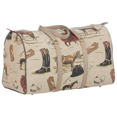 Huntley Equestrian Tapestry Duffle Bag-English Design - Huntley Equestrian