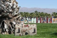 Huntley Equestrian Tapestry Duffle Bag-English Design - Huntley Equestrian