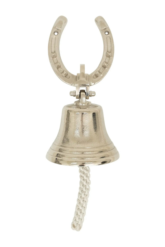 Huntley Equestrian Wall Mounted Horse Shoe with Bell Huntley Equestrian