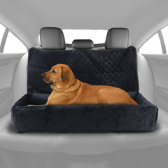 Huntley Pet Dog Car Seat for Large Dogs, Pet Booster Back Set Bed, Black Huntley Equestrian
