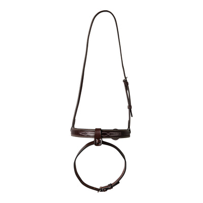 Huntley Equestrian Flash Leather Loop Noseband Attachment