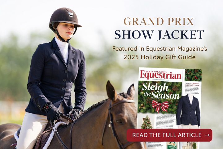 Grand Prix Show Jacket Featured in Equestrian Magazine's 2025 Holiday Gift Guide