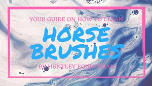 How to Clean Horse Brushes