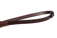 Huntley Equestrian Fancy Stitched Rubber Reins, 5/8" Inch Width - Huntley Equestrian