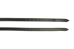 Huntley Equestrian Children's Black Leather Jodhpur Garter Straps Huntley Equestrian