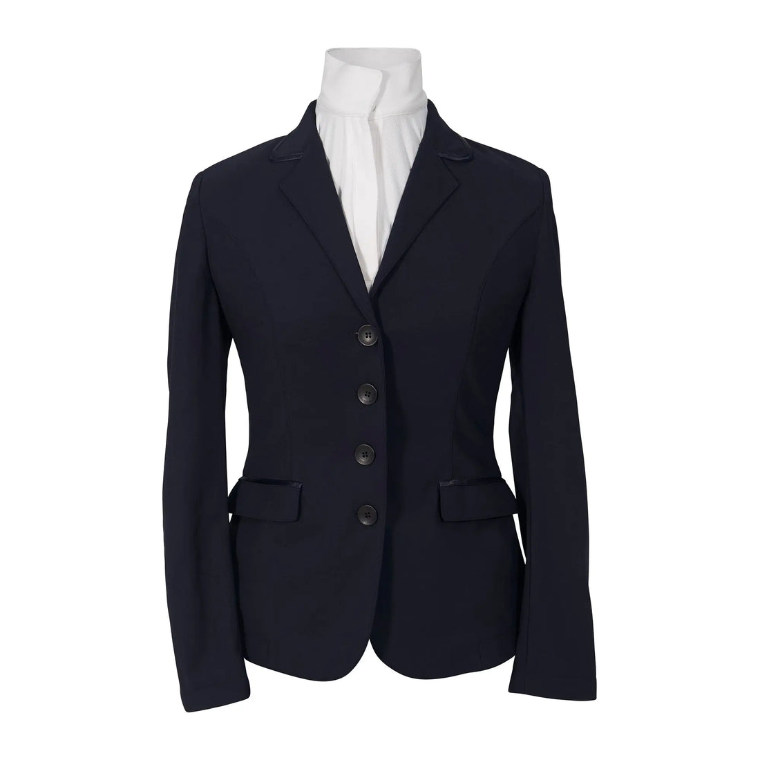 Grand Prix Saltare Dolce 4 Button Riding Show Jacket, Navy Grand Prix
