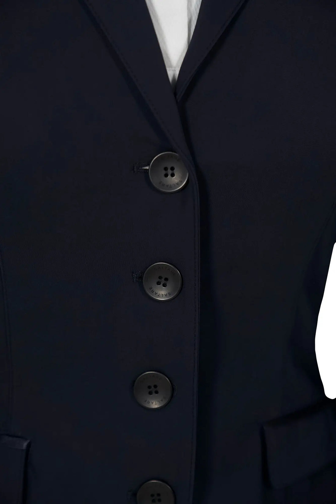 Grand Prix Saltare Dolce 4 Button Riding Show Jacket, Navy Grand Prix