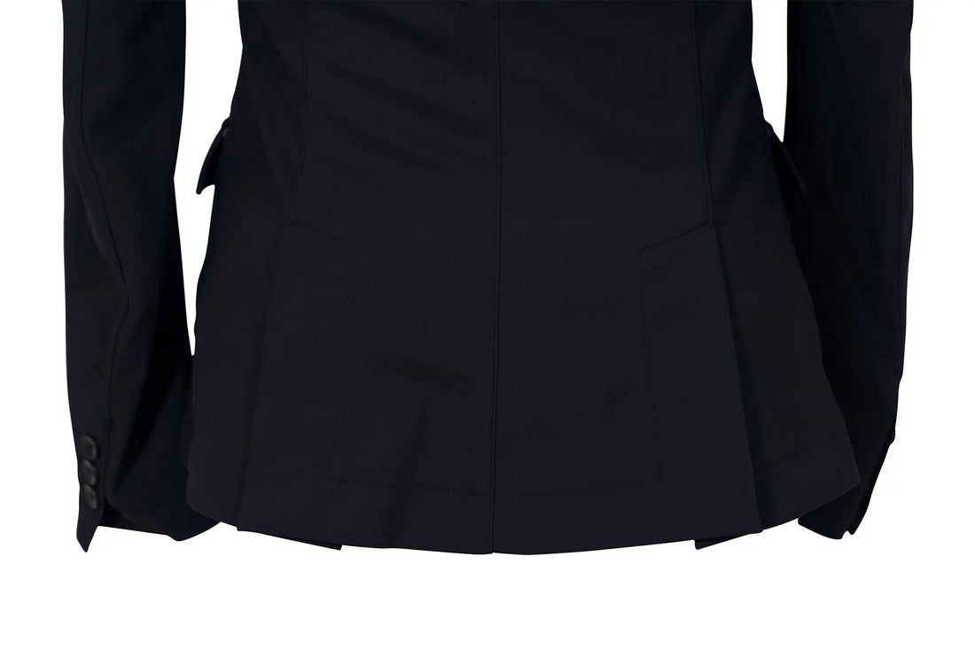 Grand Prix Saltare Dolce 4 Button Riding Show Jacket, Navy Grand Prix