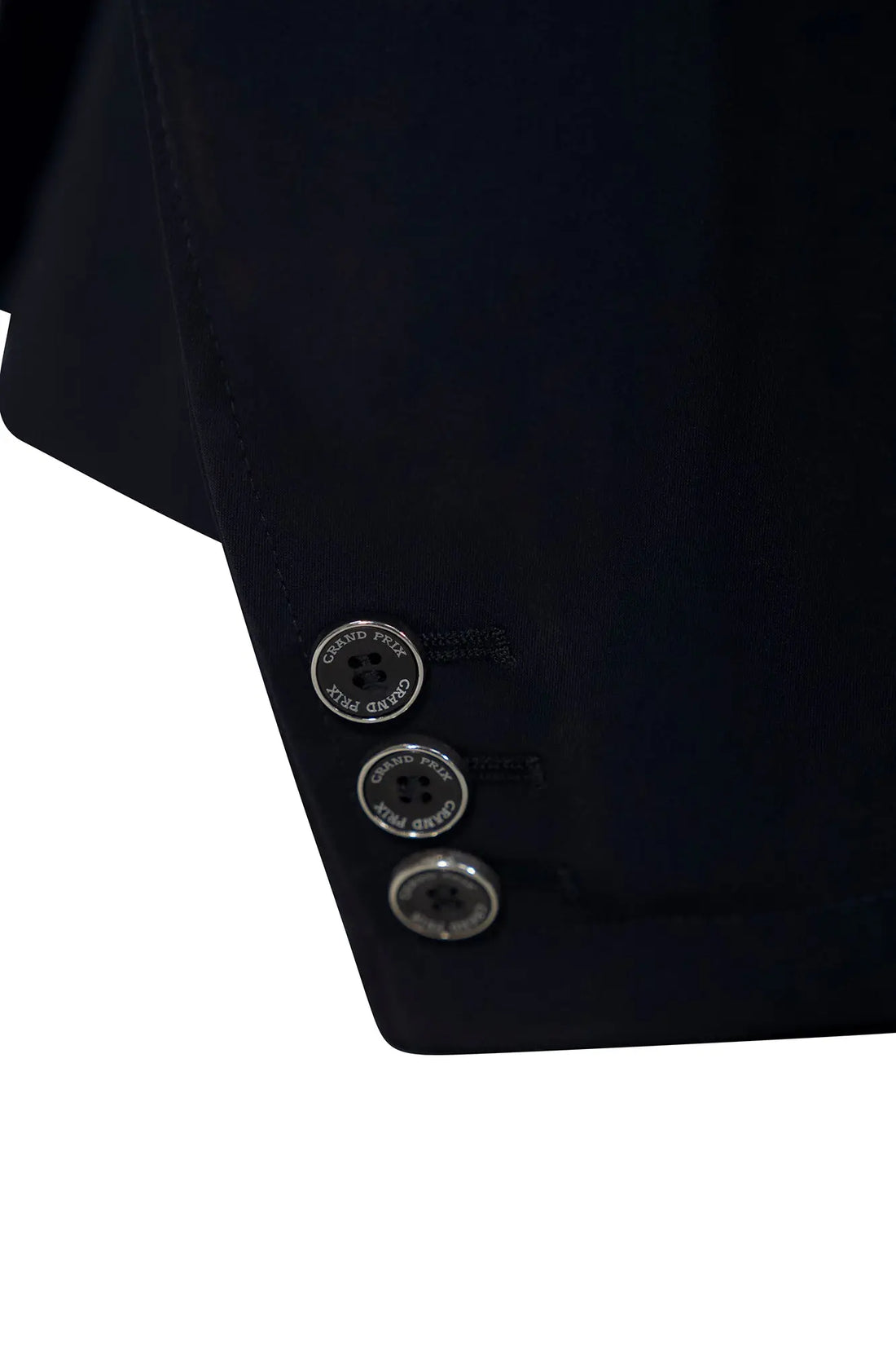 Grand Prix Saltare Premio Riding Show Coat, Navy with Black Huntley Equestrian