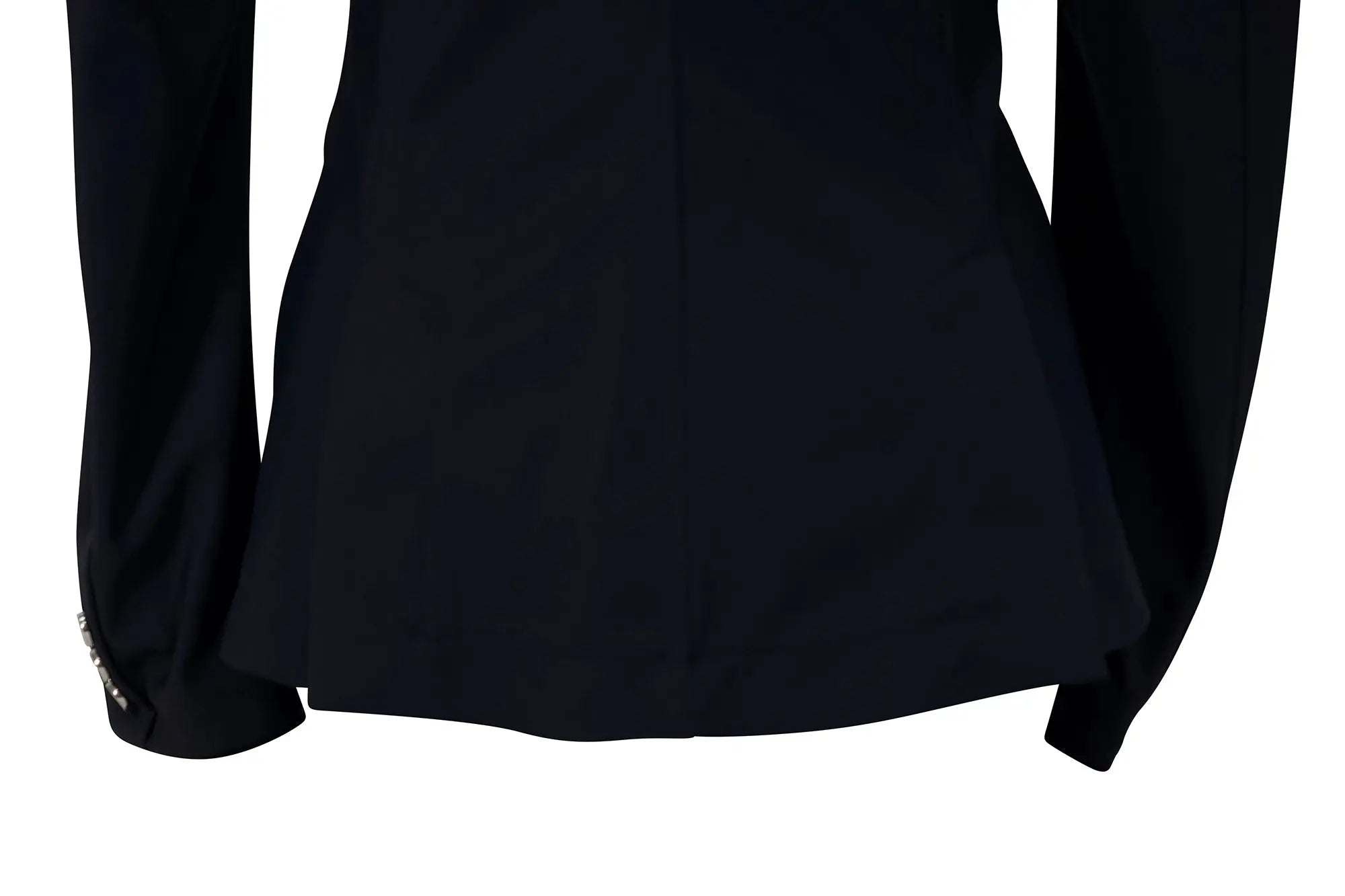 Grand Prix Saltare Premio Riding Show Coat, Navy with Black Huntley Equestrian