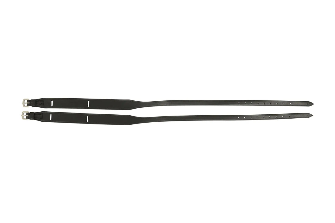 Huntley Equestrian Children's Black Leather Jodhpur Garter Straps Huntley Equestrian