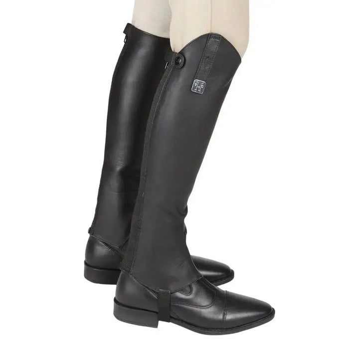 Huntley Equestrian Custom Fit Premium Leather Half Chaps Huntley Equestrian