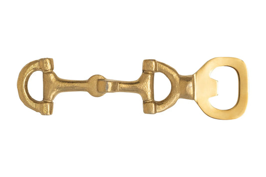 Huntley Equestrian D Bit Designed Bottle Opener, Gold Huntley Equestrian