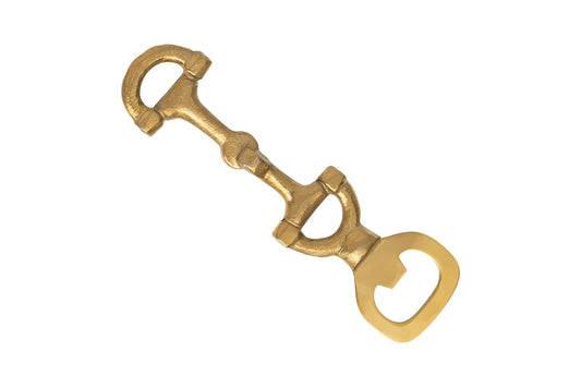 Huntley Equestrian D Bit Designed Bottle Opener, Gold Huntley Equestrian