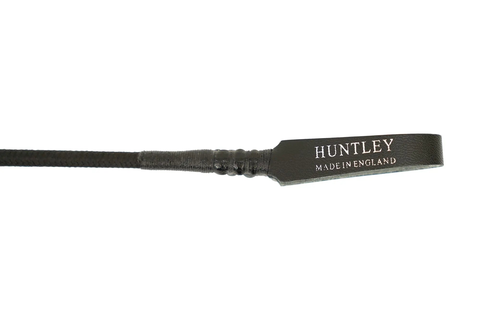 Huntley Equestrian English Riding Crop with Handle, 26" Inches, Black Huntley Equestrian