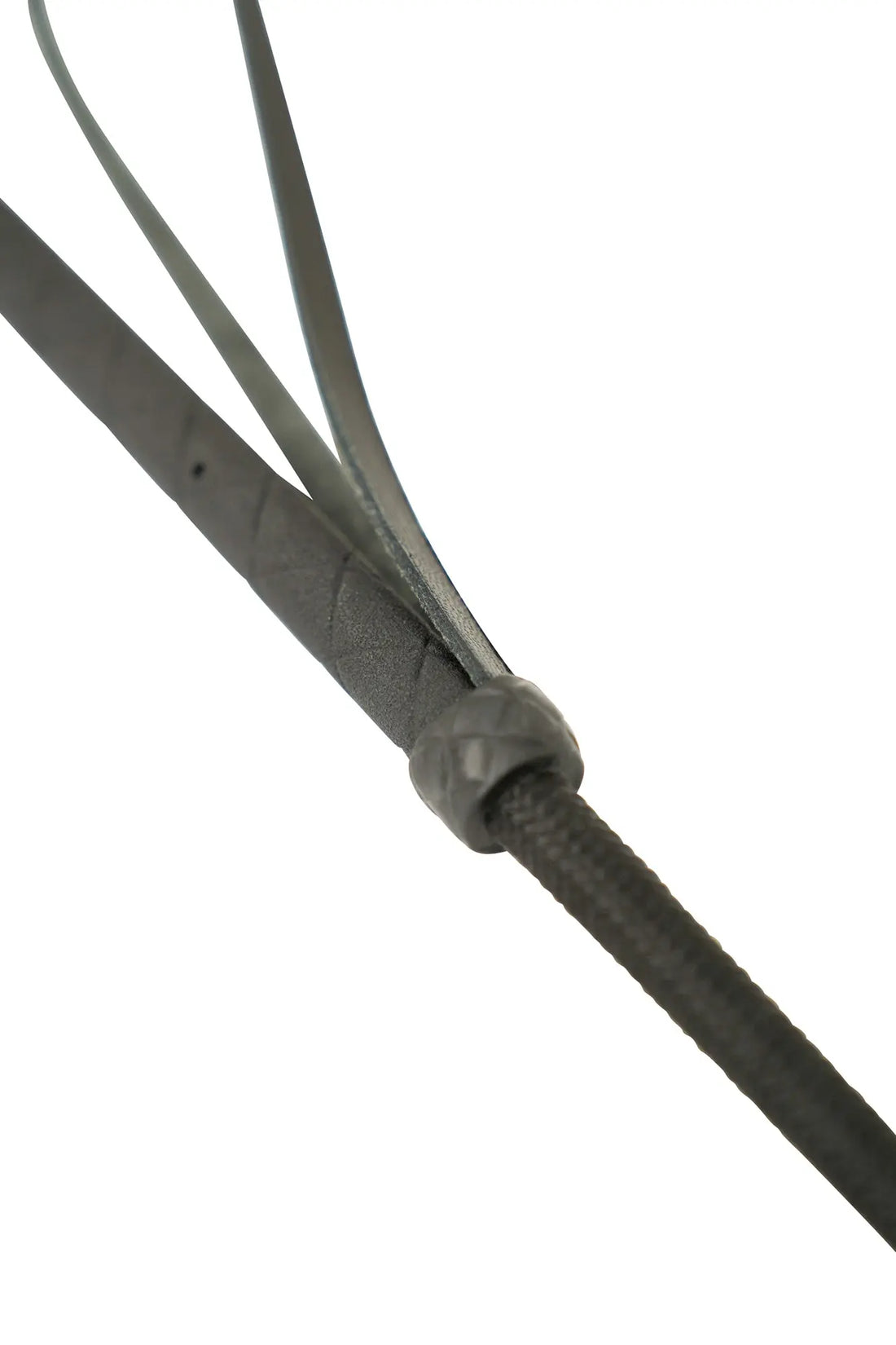 Huntley Equestrian English Riding Crop with Handle, 26" Inches, Black Huntley Equestrian