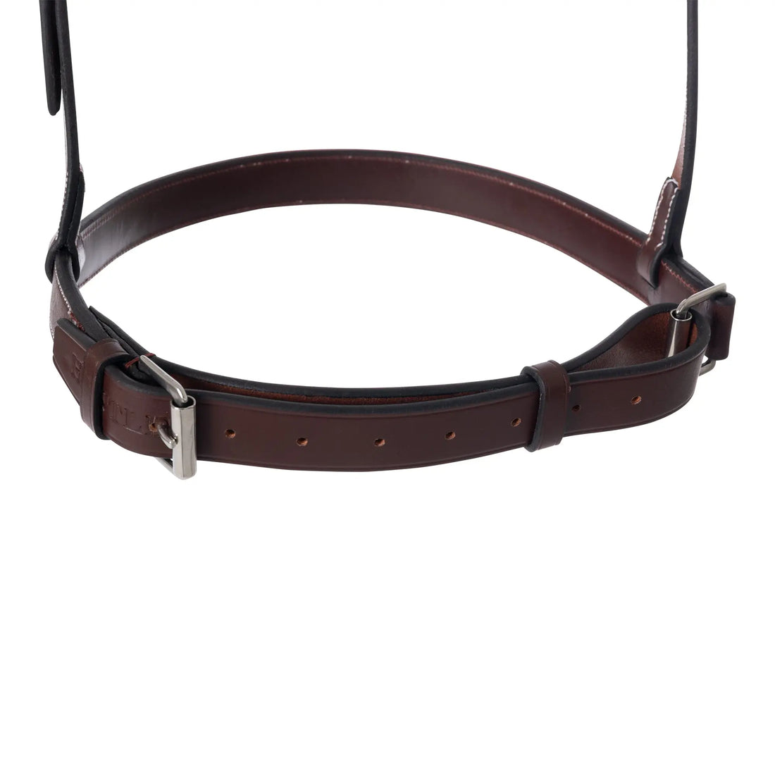 Huntley Equestrian Fancy Stitched Raised Crank Noseband - Huntley Equestrian
