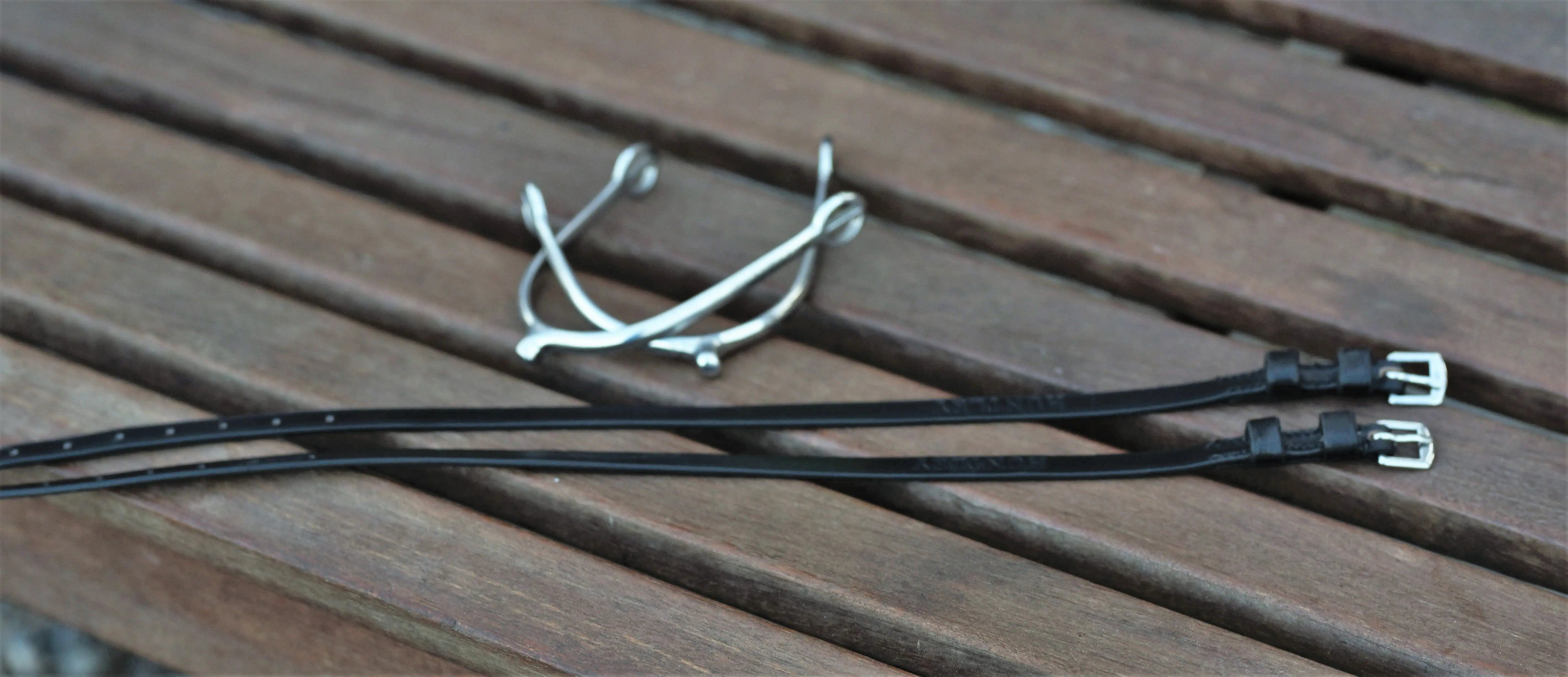 Huntley Equestrian Premium English Leather Spur Straps - Huntley Equestrian