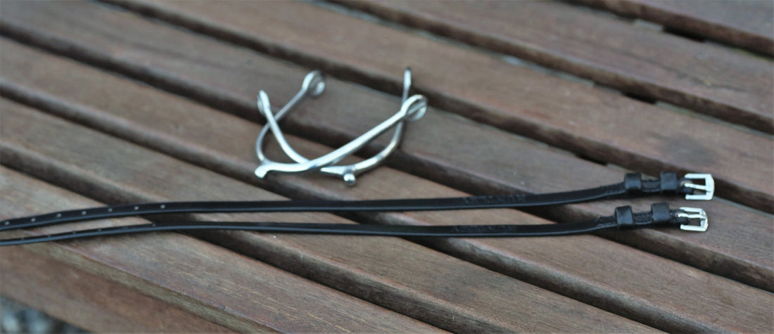 Huntley Equestrian Premium English Leather Spur Straps - Huntley Equestrian