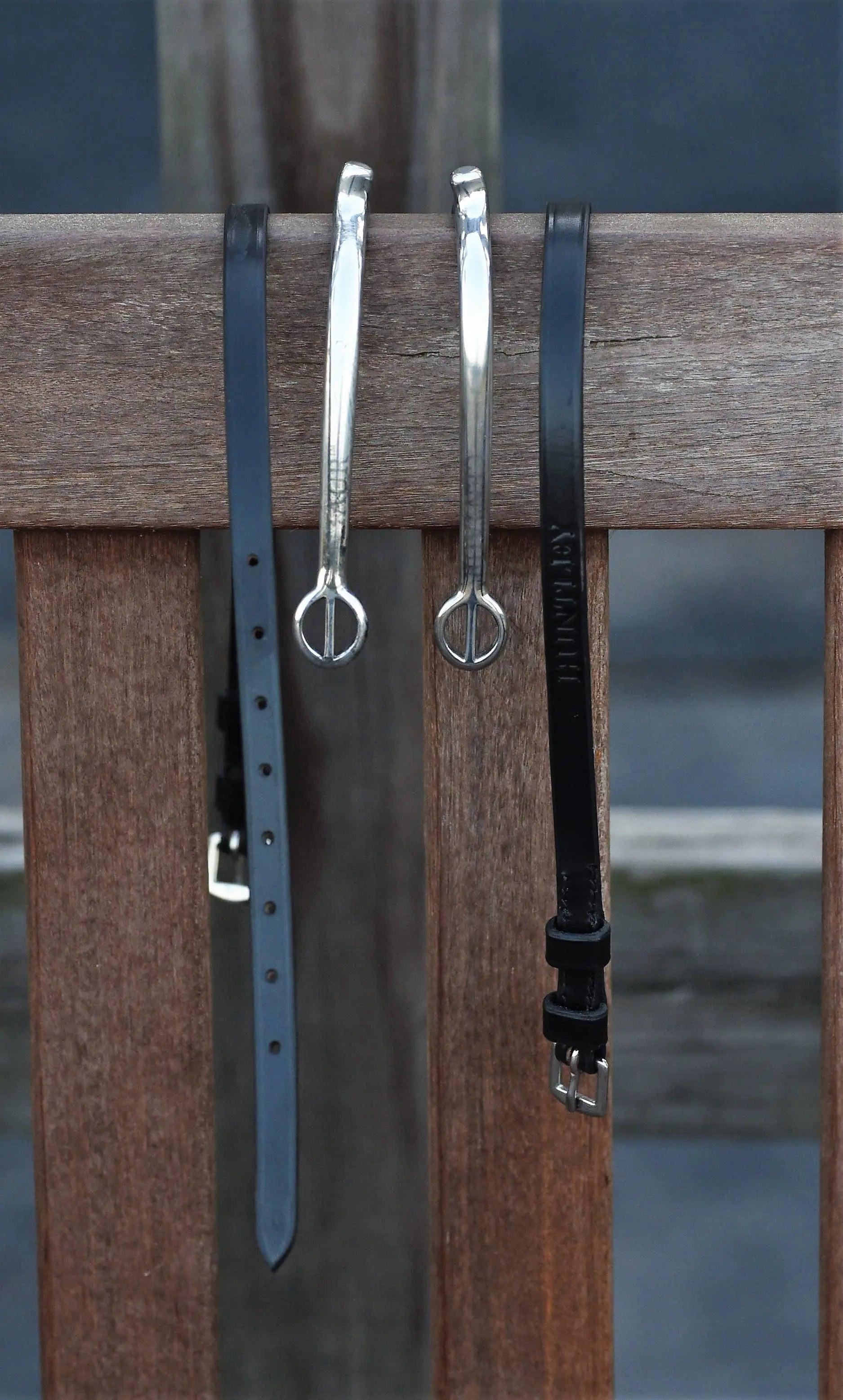 Huntley Equestrian Premium English Leather Spur Straps - Huntley Equestrian