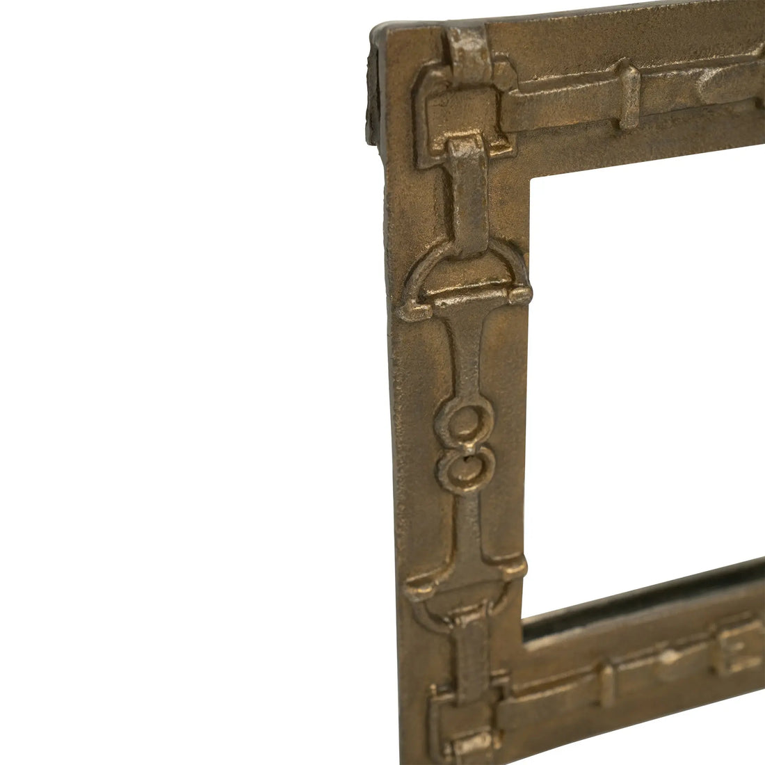 Huntley Equestrian Rectangle Mirror with Decorative Bits Huntley Equestrian