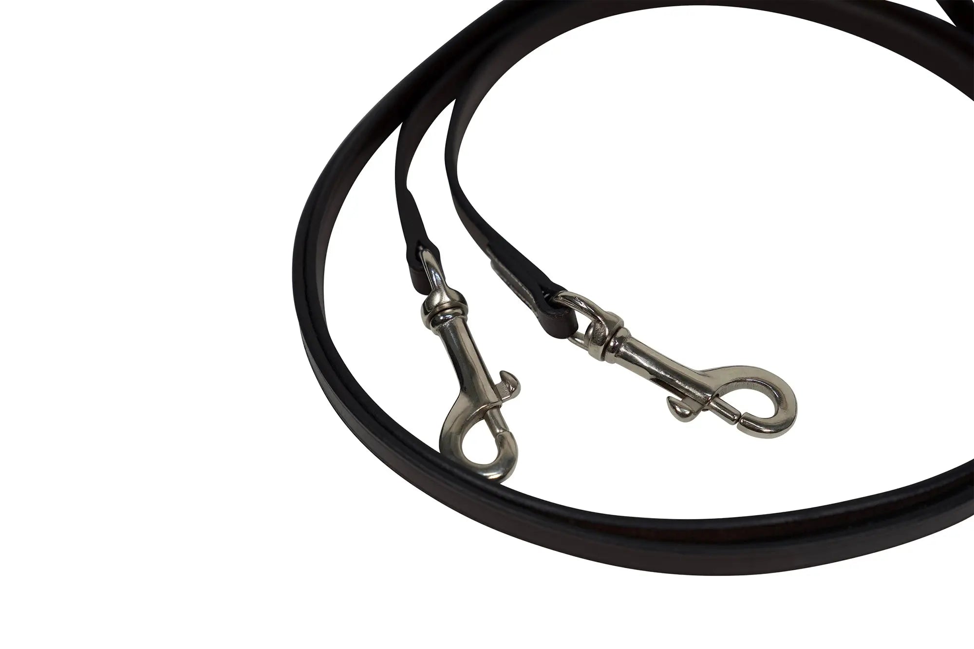 Huntley Equestrian Sedgwick Draw Reins With Snap Ends Huntley Equestrian