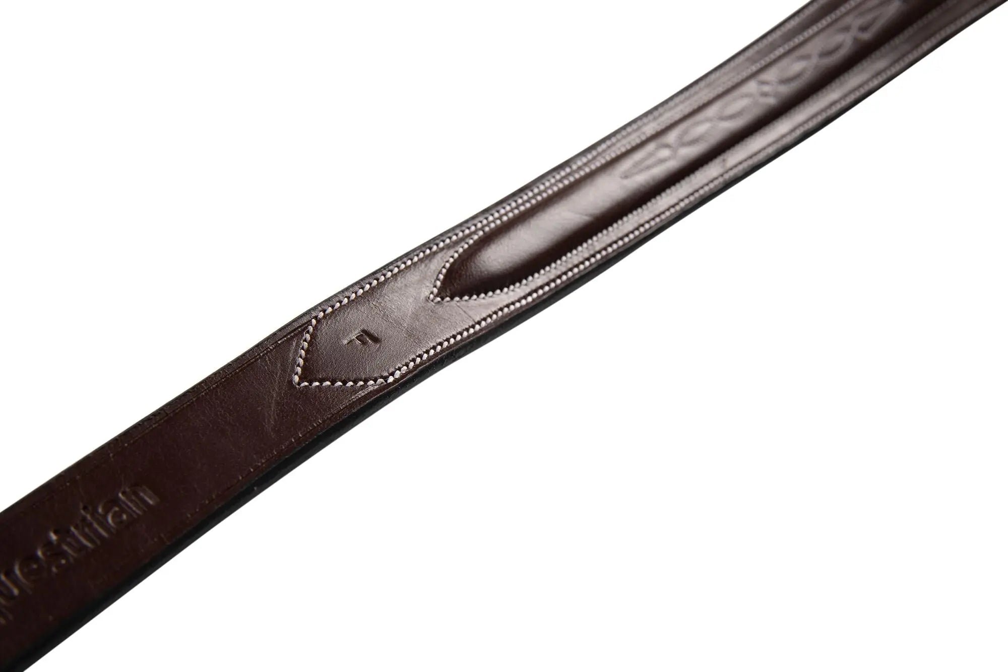 Huntley Equestrian Sedgwick Fancy Stitched Running Martingale, Cob size - Huntley Equestrian