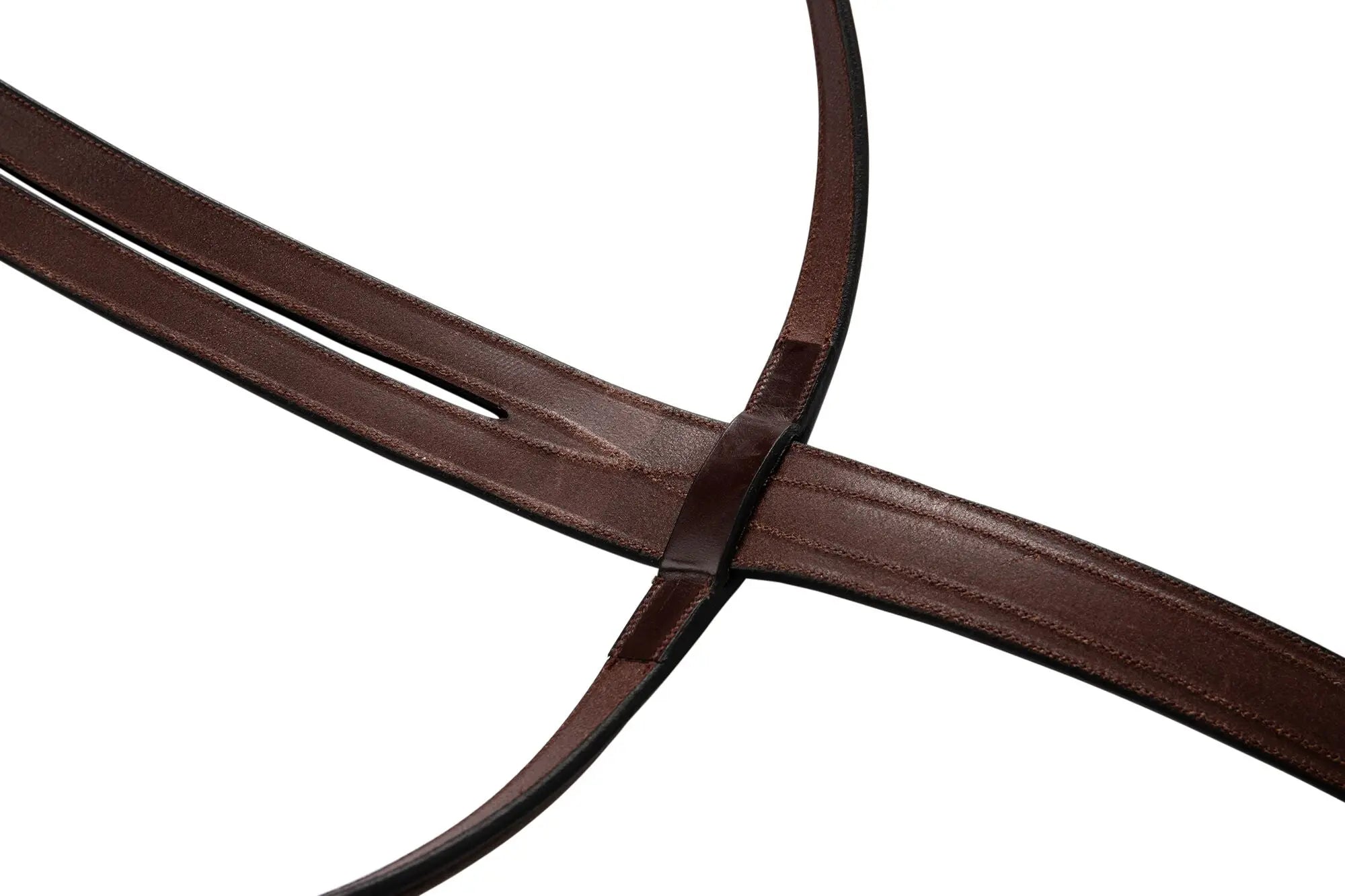 Huntley Equestrian Sedgwick Fancy Stitched Running Martingale, Cob size - Huntley Equestrian