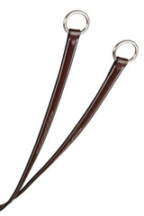 Huntley Equestrian Sedgwick Fancy Stitched Running Martingale, Cob size - Huntley Equestrian