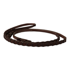 Huntley Equestrian Sedgwick Fancy Stitched Square Raised Laced Reins - Huntley Equestrian
