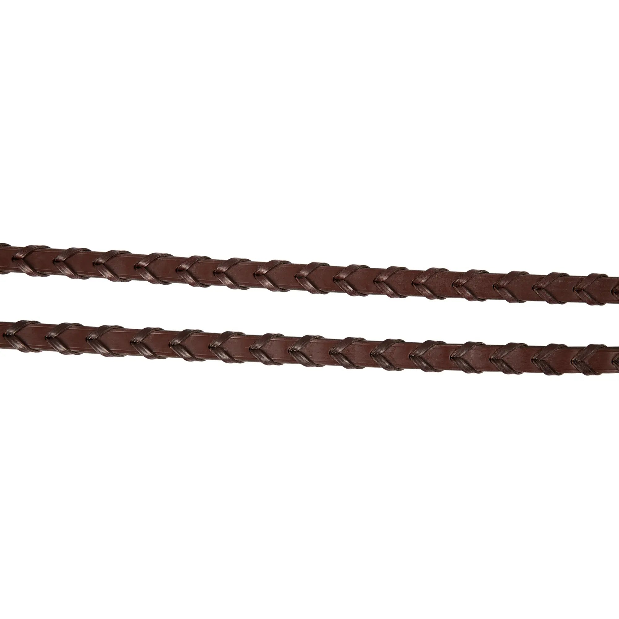 Huntley Equestrian Sedgwick Fancy Stitched Square Raised Laced Reins - Huntley Equestrian