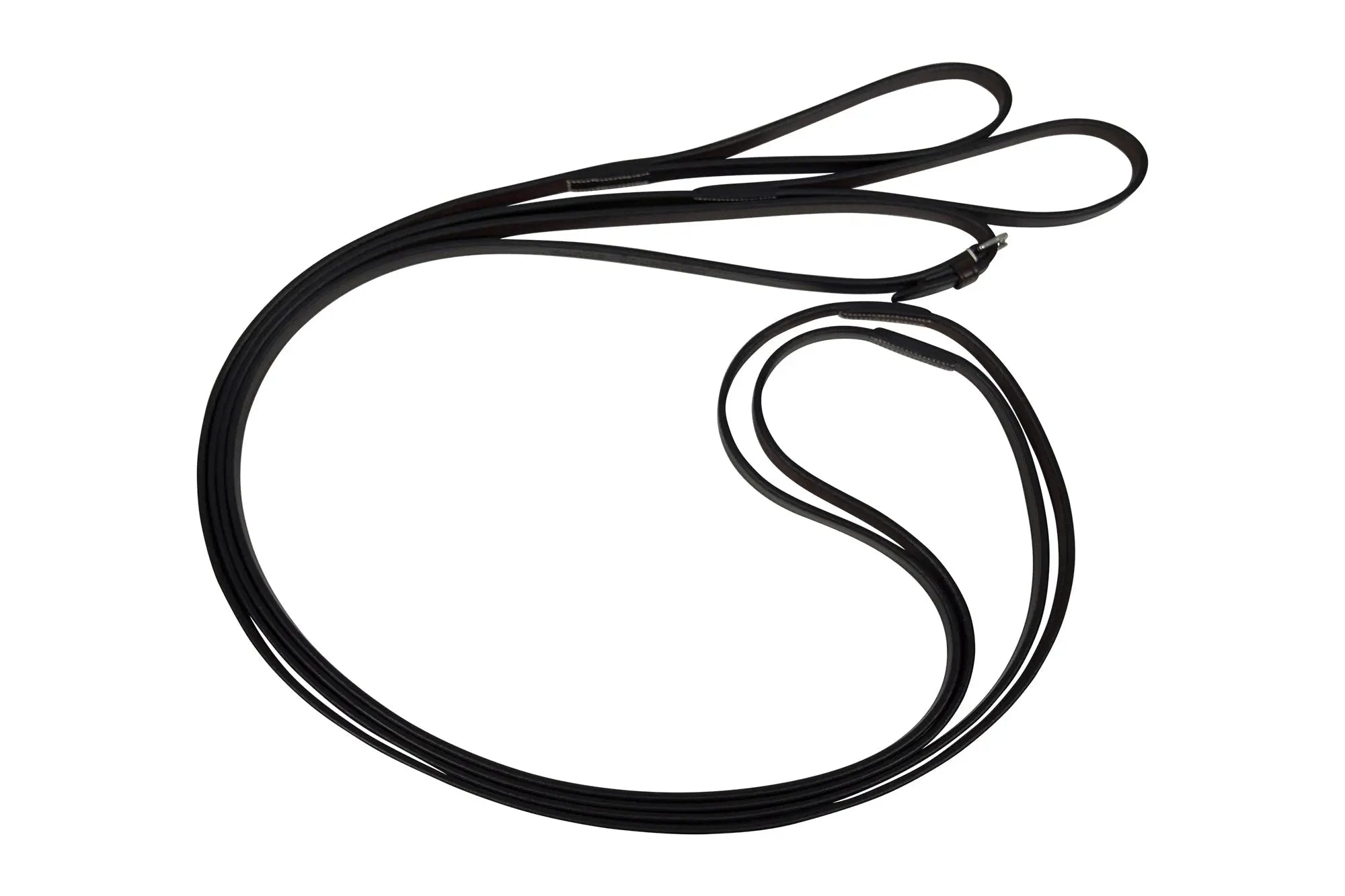 Huntley Equestrian Sedgwick Leather Draw Reins With Loop Ends Huntley Equestrian