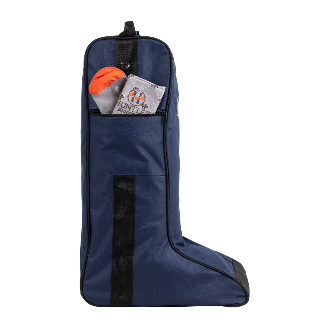 Huntley Equestrian Tall Riding Boot Bag, Navy - Huntley Equestrian
