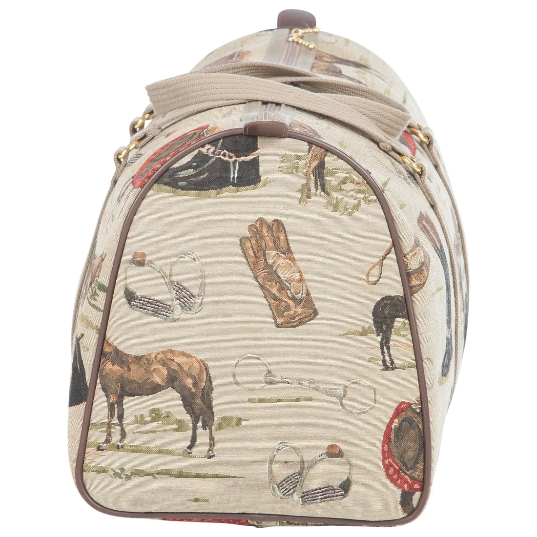 Huntley Equestrian Tapestry Duffle Bag-English Design - Huntley Equestrian