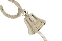 Huntley Equestrian Wall Mounted Horse Shoe with Bell Huntley Equestrian