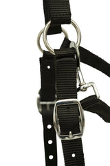 Huntley Fleece Padded Nylon Grazing Muzzle, Black Huntley Equestrian