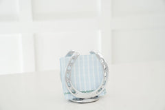 Huntley Horseshoe Napkin Holder, Aluminum Silver Finish Huntley Equestrian