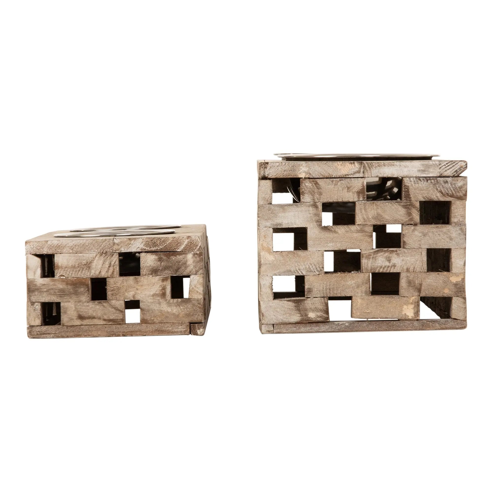 Huntley Pet Elevated Dog and Cat Double Bowl Feeder - Huntley Equestrian