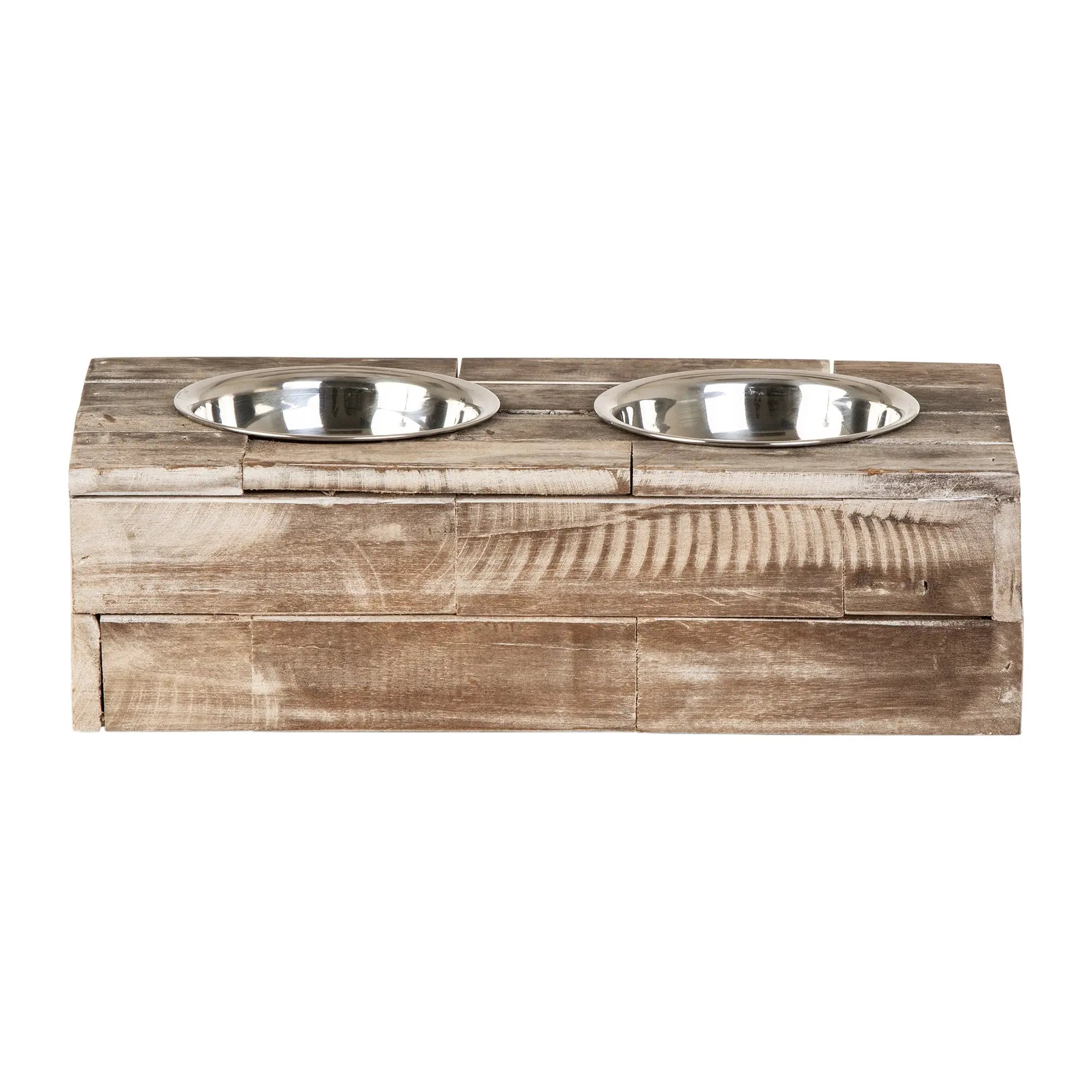 Huntley Pet Elevated Dog and Cat Double Bowl Feeder - Huntley Equestrian