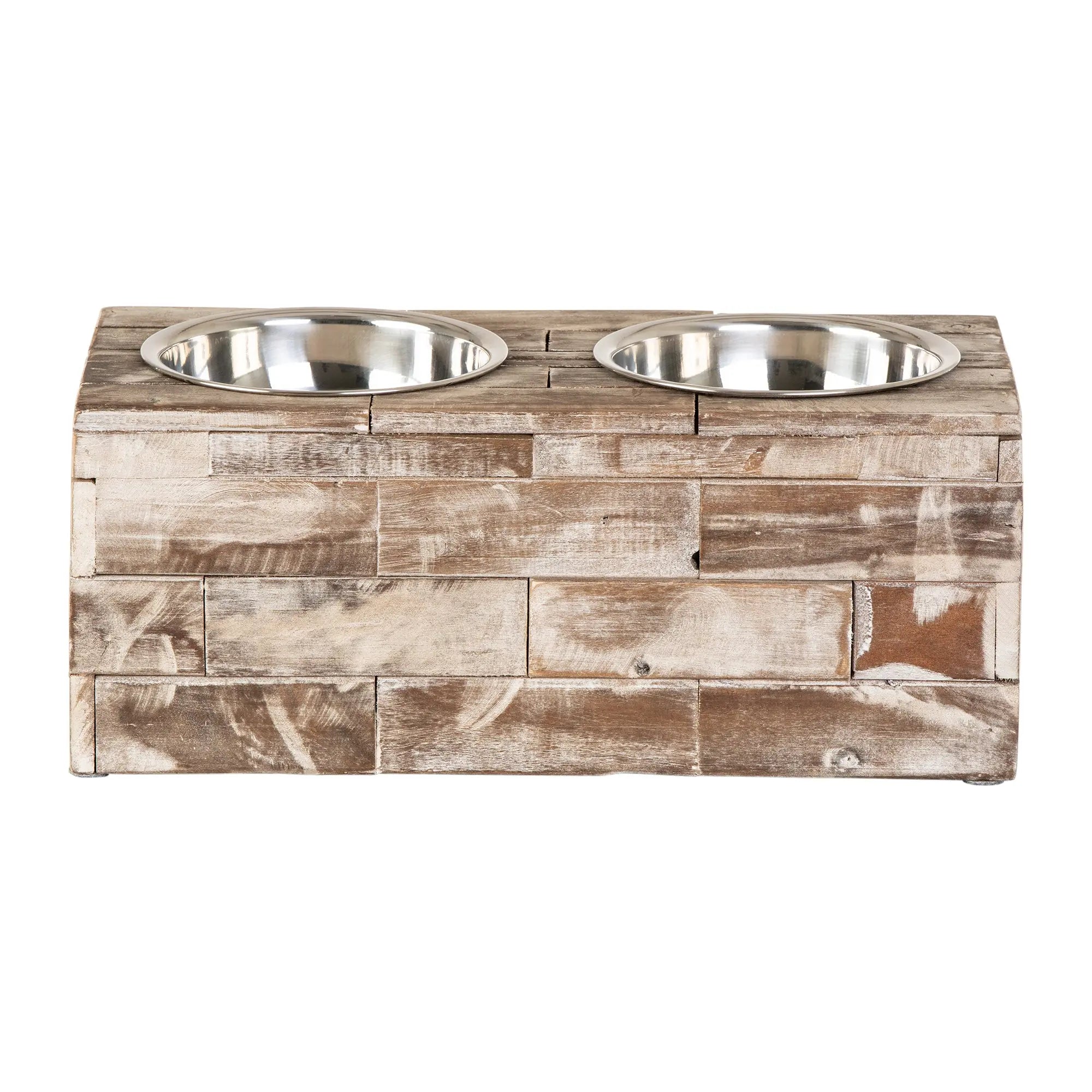 Huntley Pet Elevated Dog and Cat Double Bowl Feeder - Huntley Equestrian