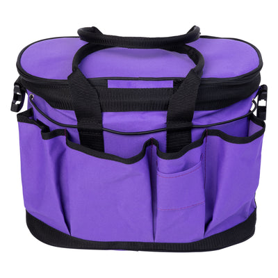 Huntley Equestrian Deluxe Grooming Bag, Purple
